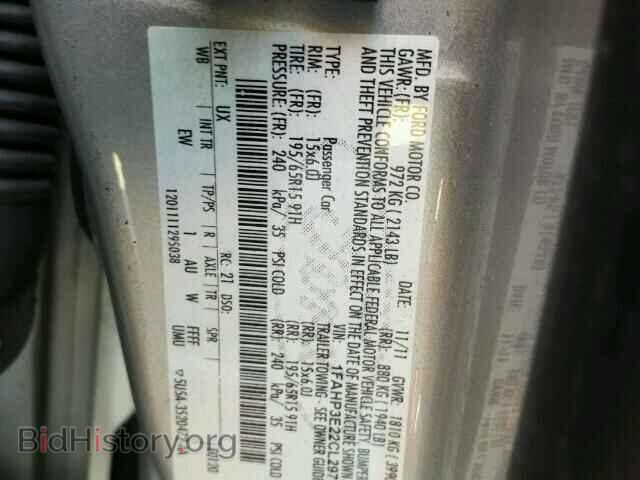 2012 FORD FOCUS - VIN: 1FAHP3E22CL297999 - Photo 10