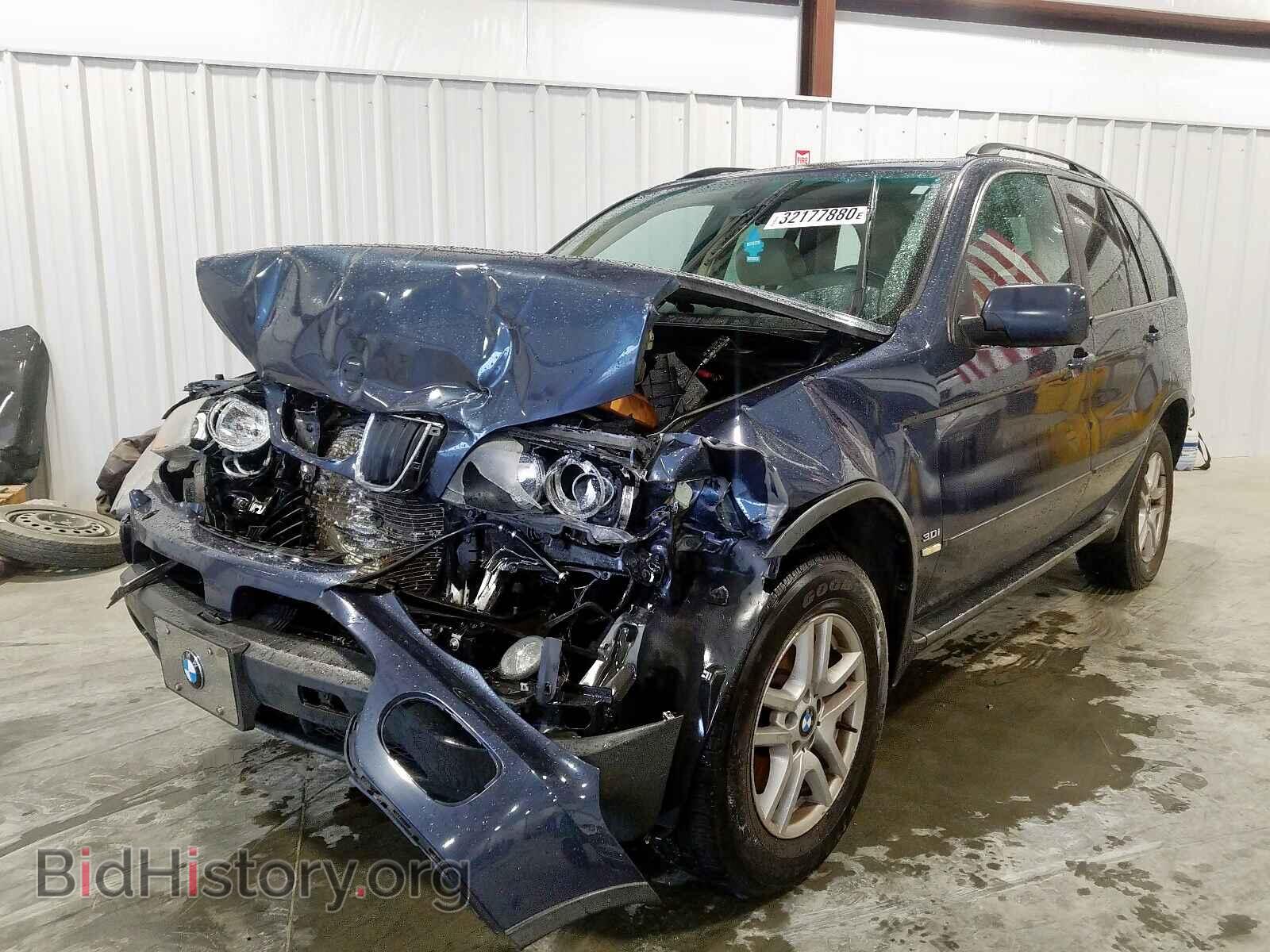 2005 BMW X5 - VIN: 5UXFA13535LY19643 - Фото 2