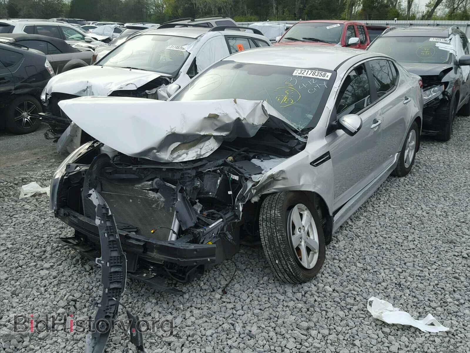 2014 KIA OPTIMA - VIN: KNAGM4A73E5489491 - Фото 2