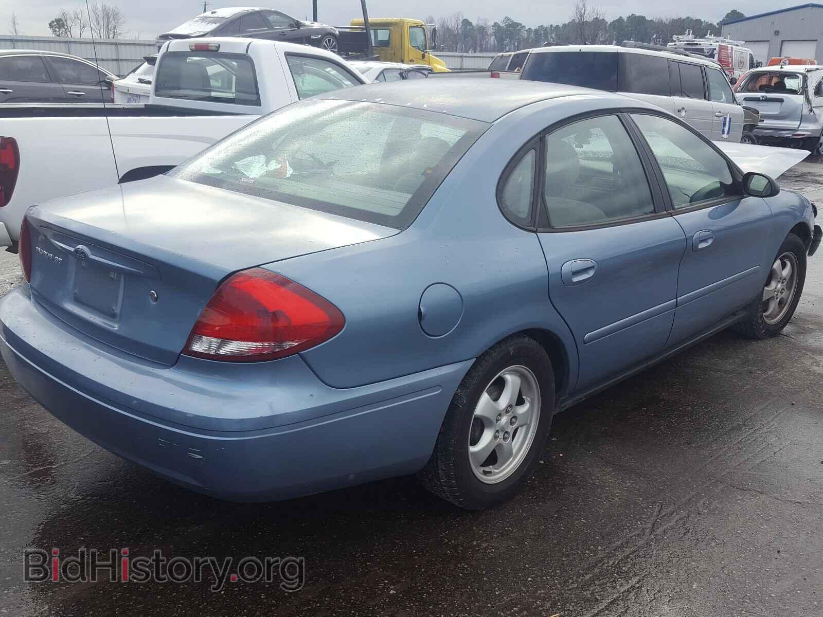 2007 FORD TAURUS - VIN: 1FAFP53U87A121080 - Фото 4