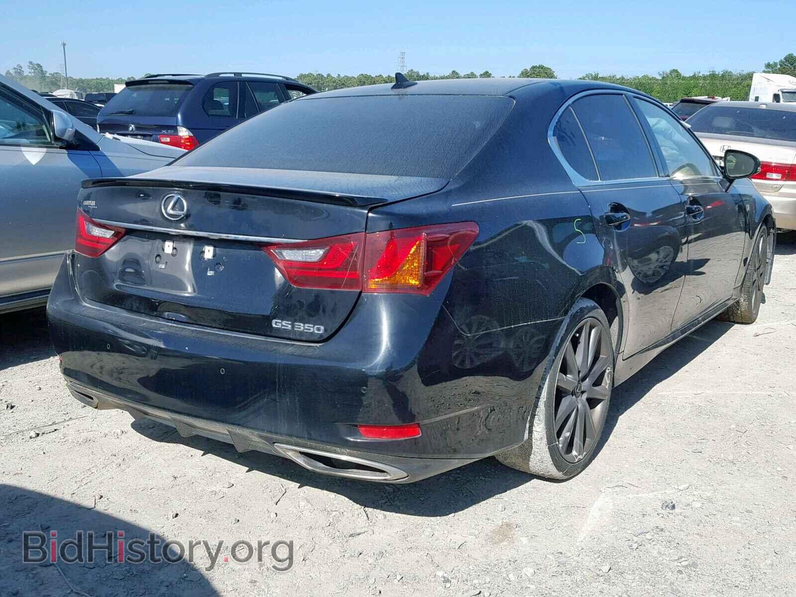 2014 LEXUS GS350 - VIN: JTHBE1BL1E5040586 - Фото 4