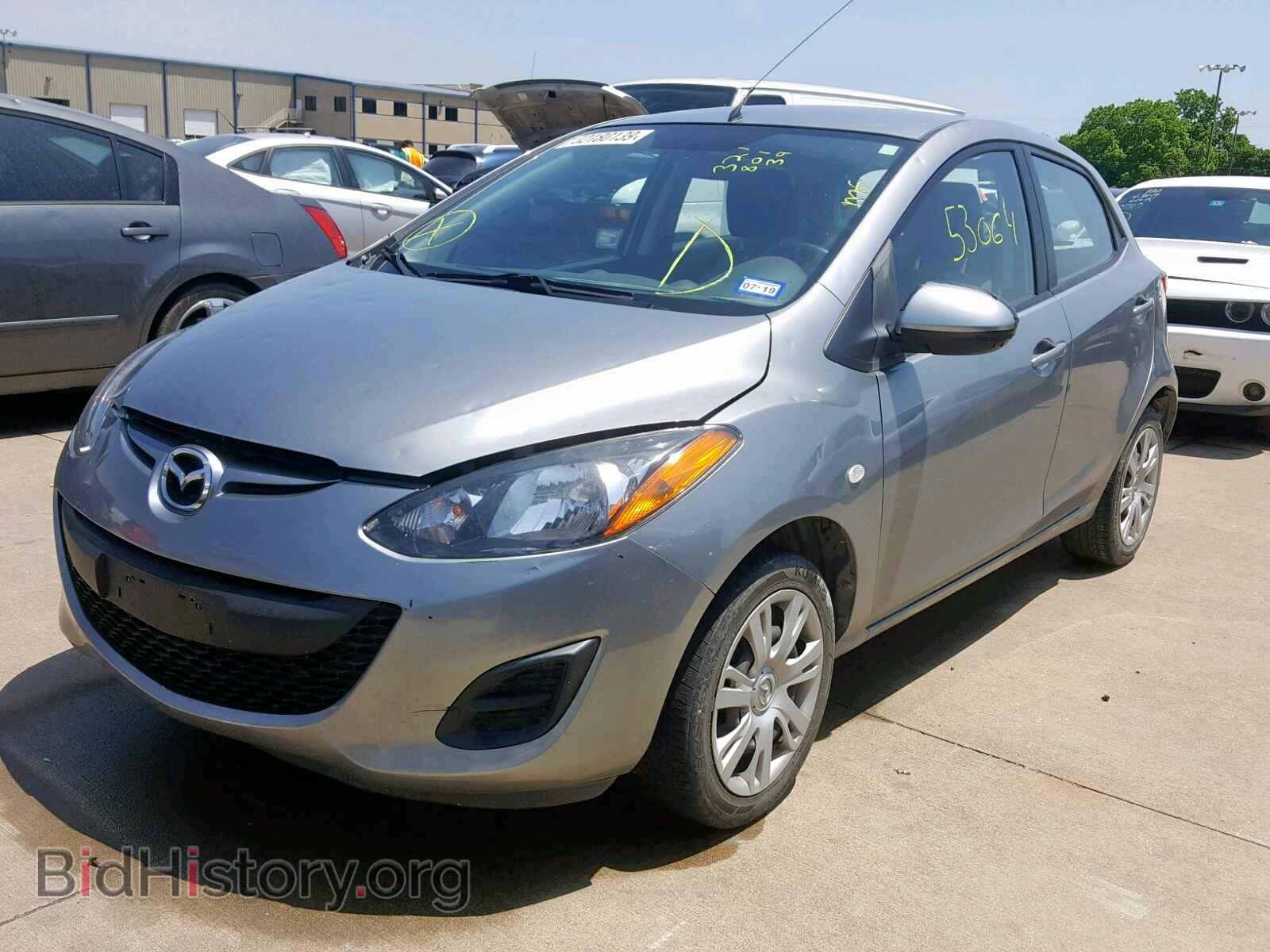 2013 MAZDA 2 - VIN: JM1DE1KZ2D0169771 - Фото 2