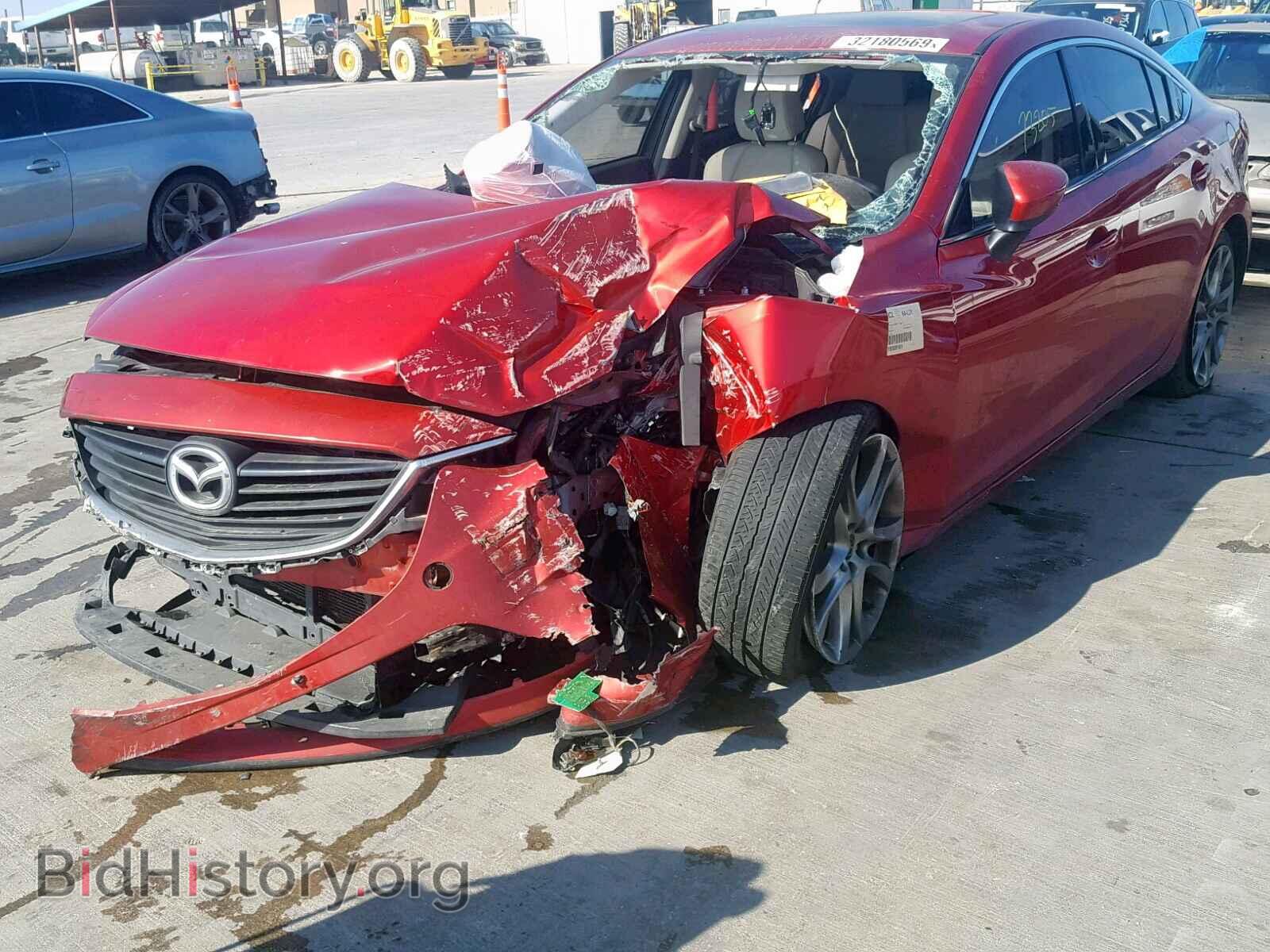 2014 MAZDA 6 - VIN: JM1GJ1W65E1113828 - Фото 2