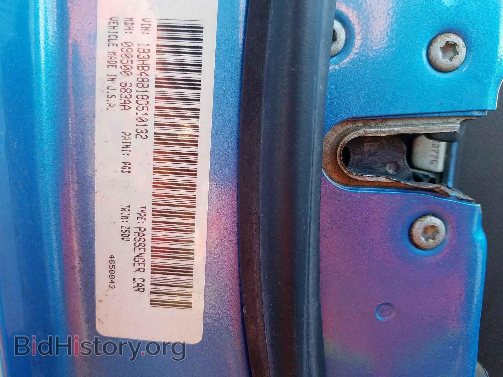 2008 DODGE CALIBER - VIN: 1B3HB48B18D510132 - Photo 10