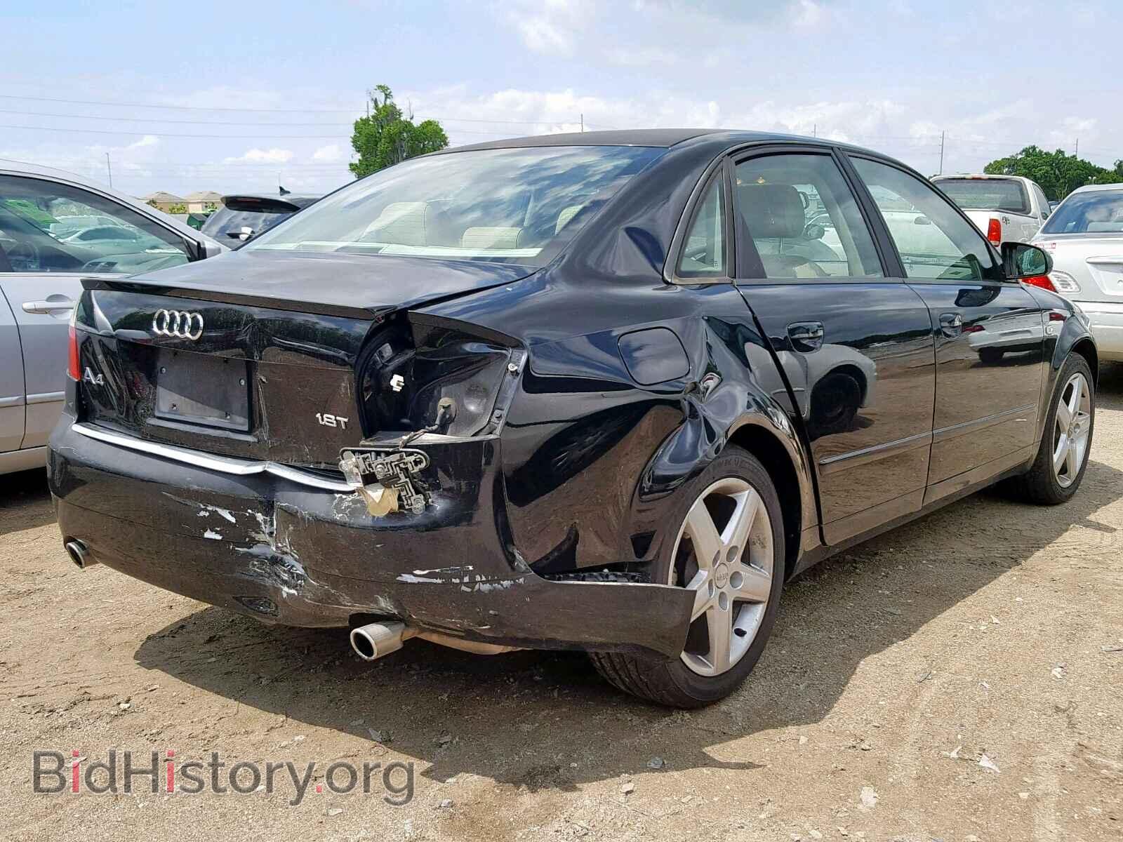 2005 AUDI A4 - VIN: WAUJC68E05A120264 - Фото 4