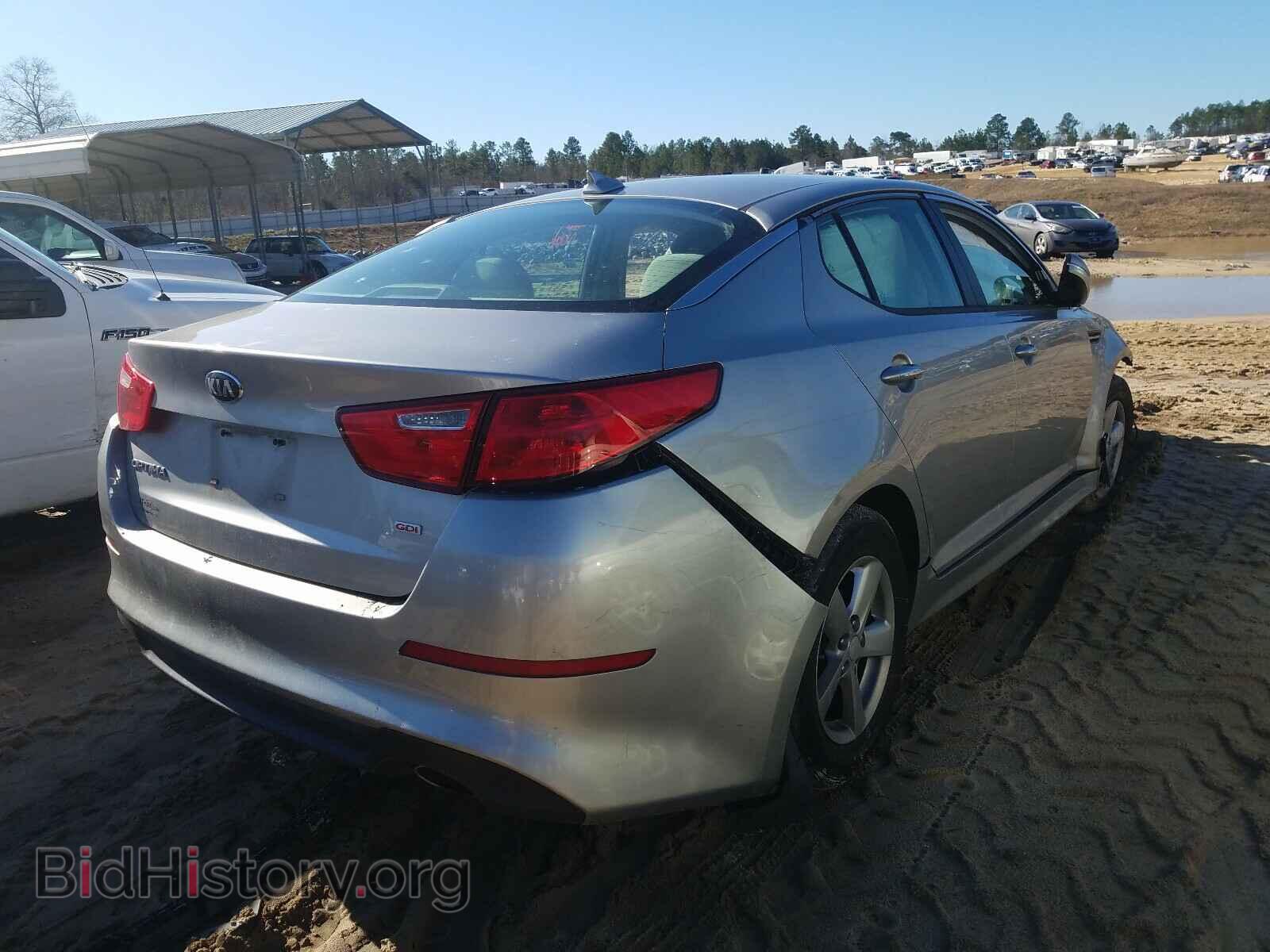 2015 KIA OPTIMA - VIN: 5XXGM4A78FG357004 - Photo 4