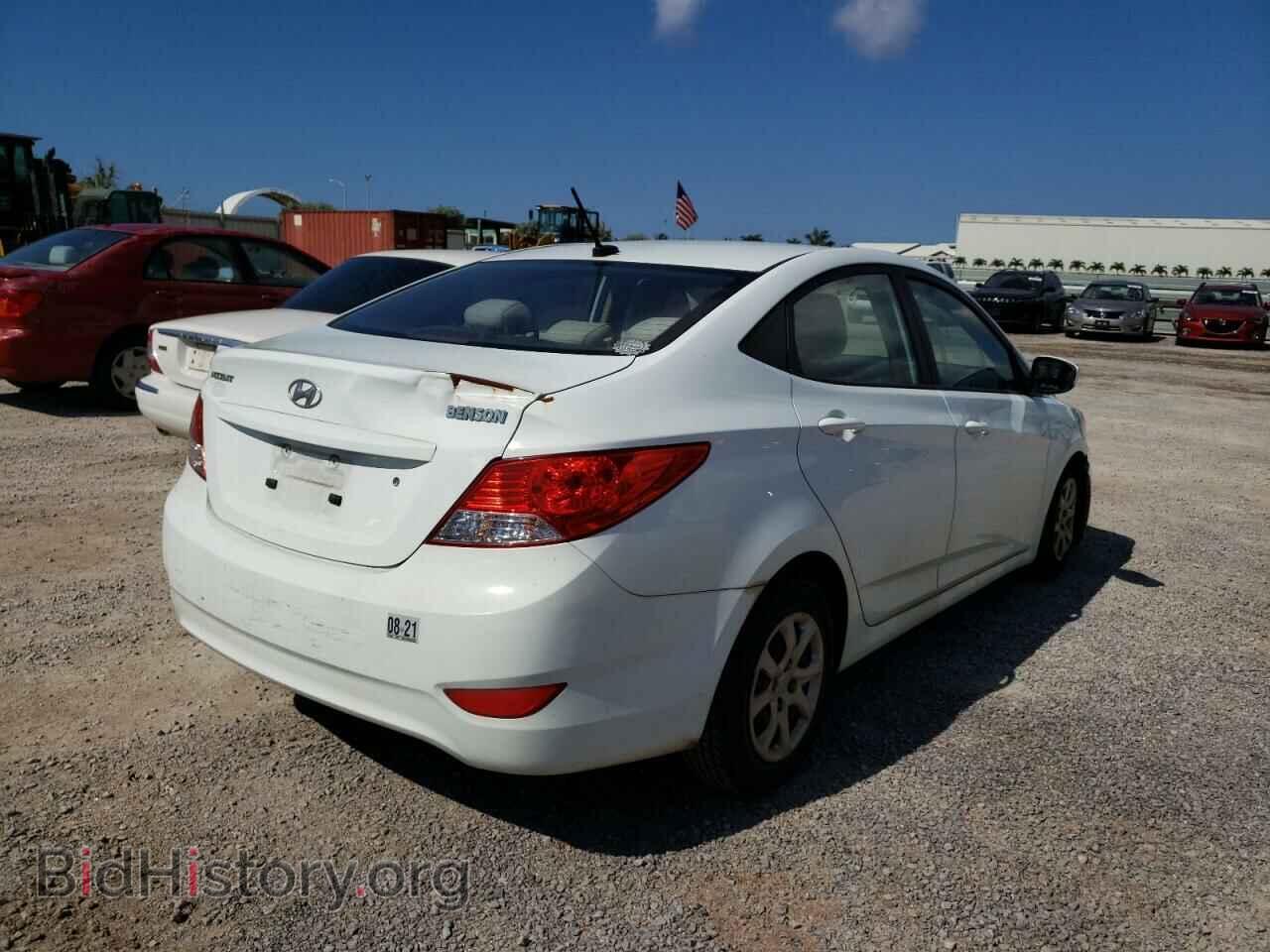 2013 HYUNDAI ACCENT - VIN: KMHCT4AE7DU509647 - Фото 4