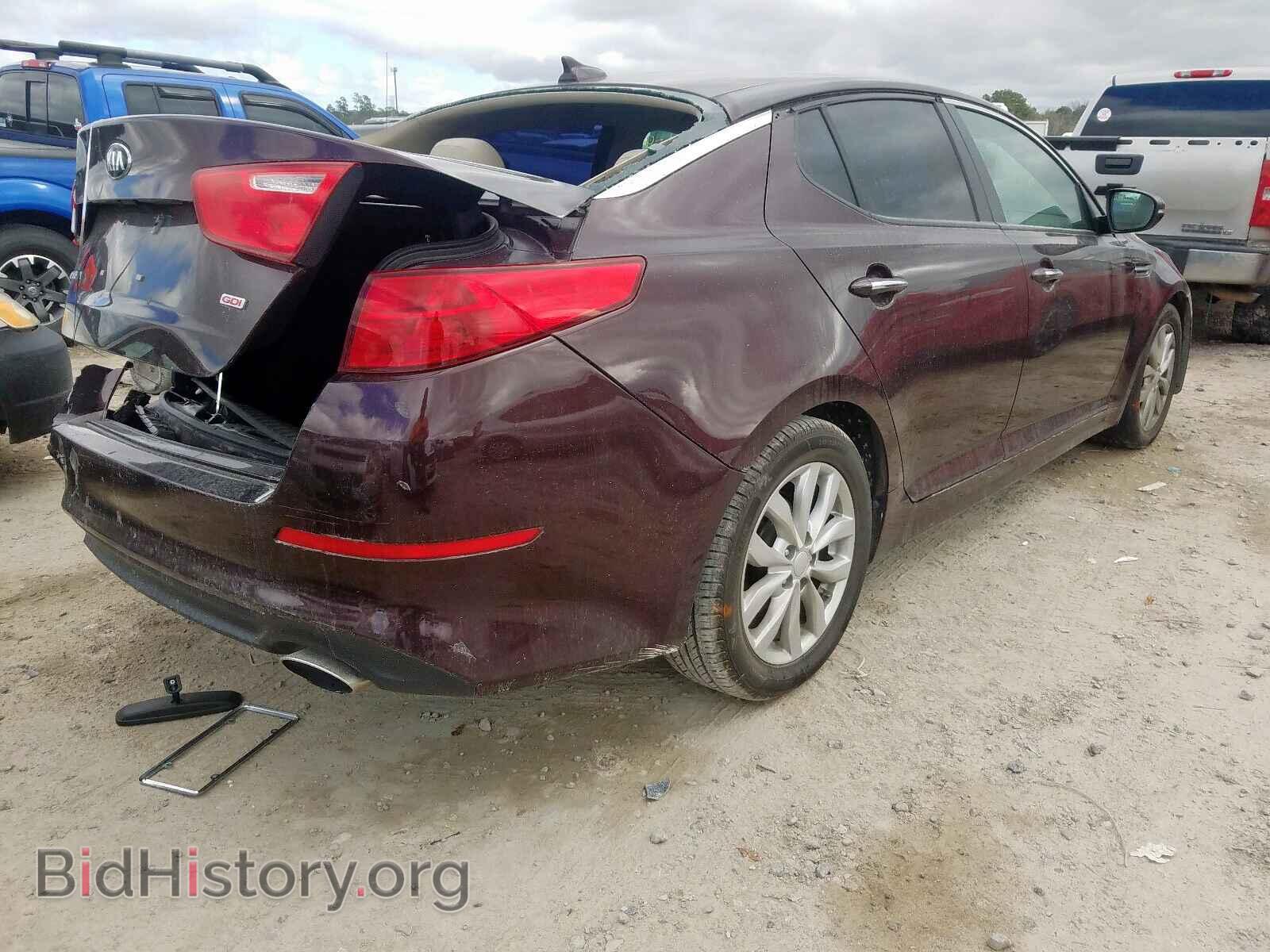 2015 KIA OPTIMA - VIN: 5XXGM4A79FG476969 - Фото 4