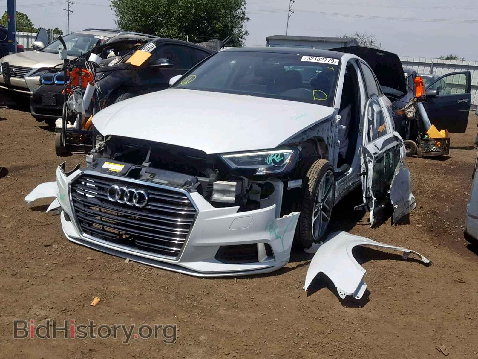 2017 AUDI A3 - VIN: WAUB8GFF0H1015770 - Фото 2