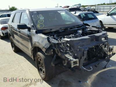 2016 Ford EXPLORER Explorer P, черный — VIN 1FM5K8AR8GGB13381, Copart