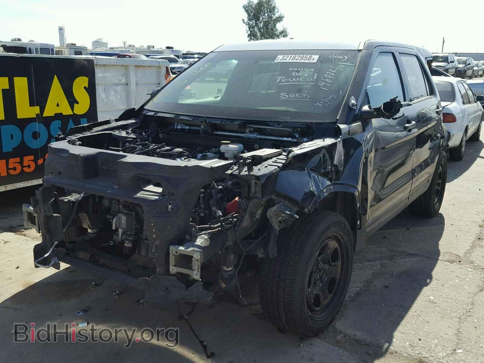 2016 FORD EXPLORER - VIN: 1FM5K8AR8GGB13381 - Фото 2