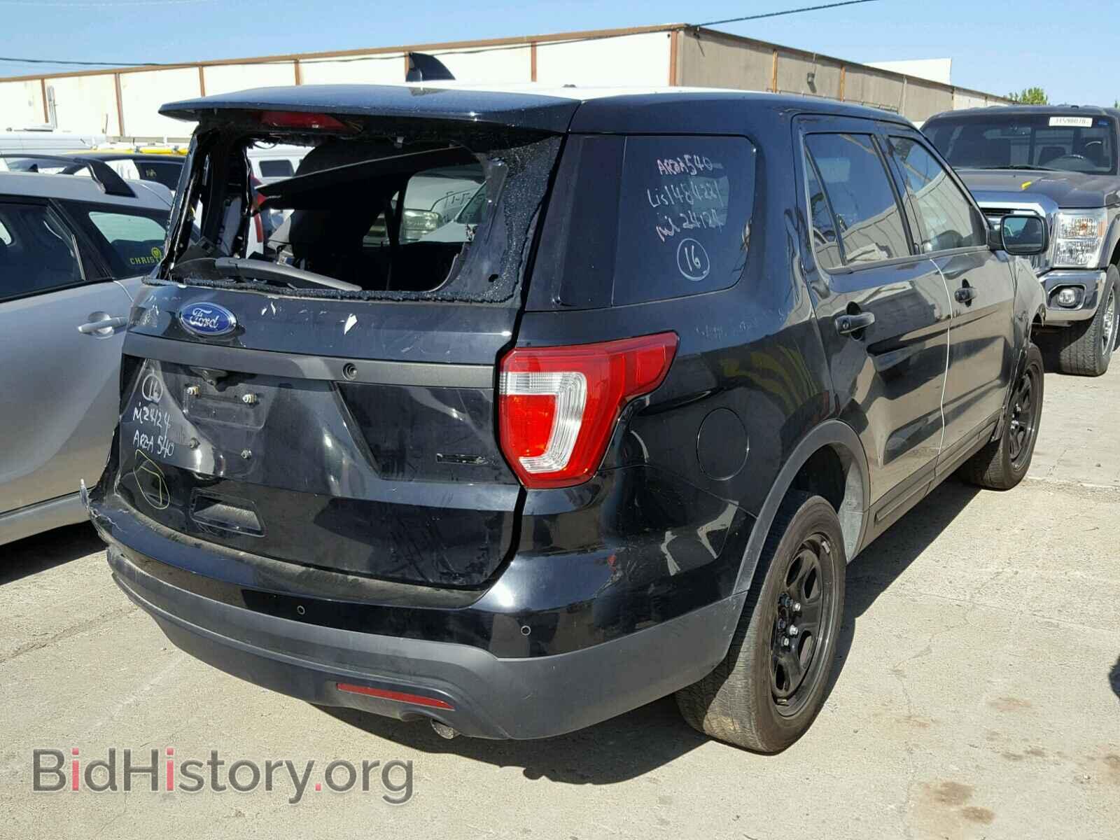 2016 FORD EXPLORER - VIN: 1FM5K8AR8GGB13381 - Фото 4