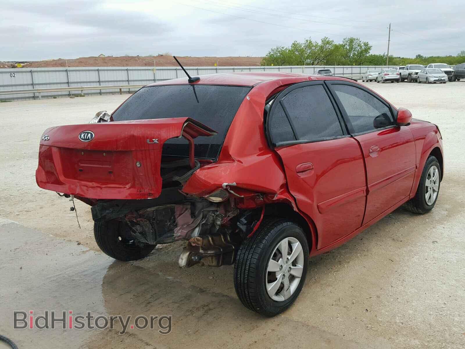 2011 KIA RIO BASE - VIN: KNADH4A30B6752014 - Фото 4