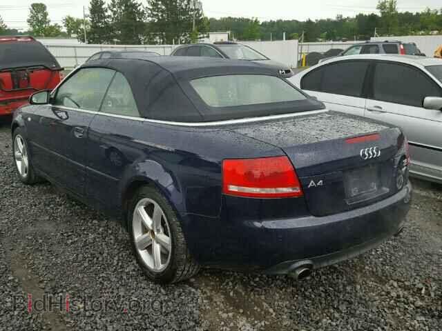 2007 AUDI A4 - VIN: WAUDH48H17K029000 - Фото 3