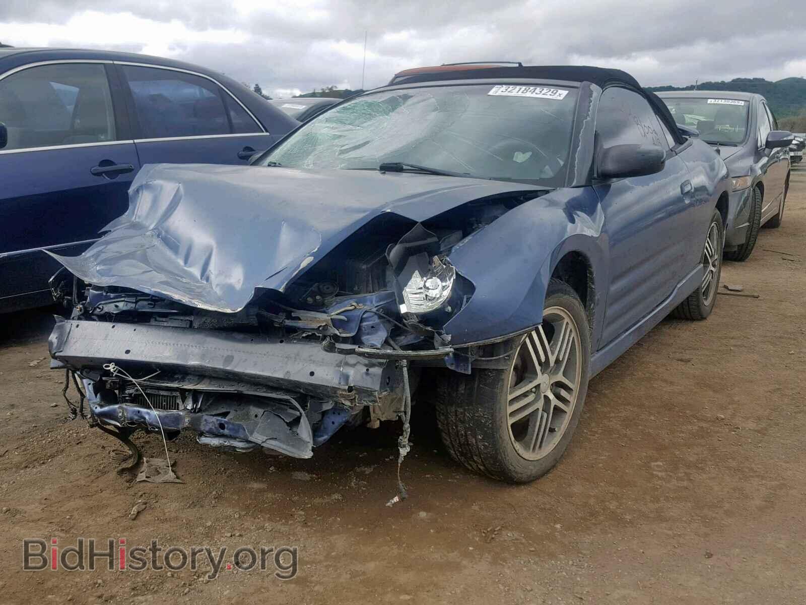 2003 MITSUBISHI ECLIPSE - VIN: 4A3AE75H73E059998 - Photo 2