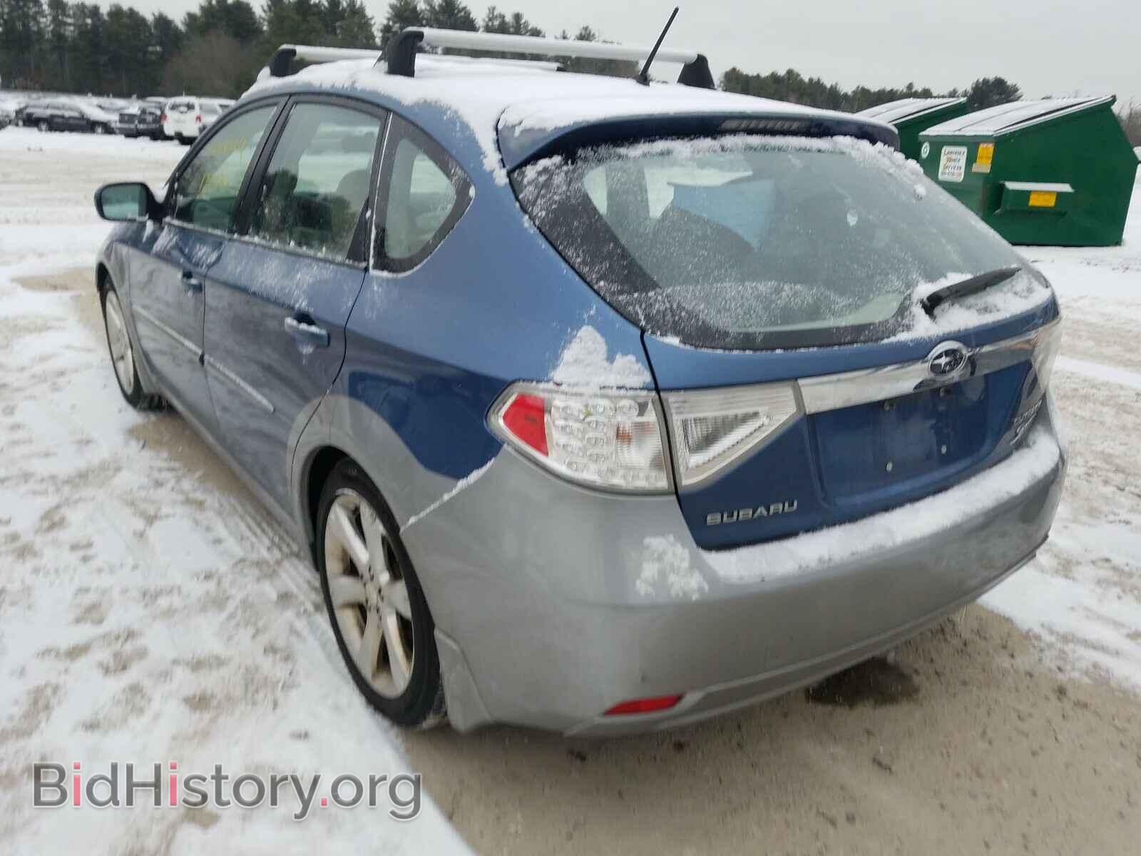 2008 SUBARU IMPREZA - VIN: JF1GH63658H817543 - Фото 3