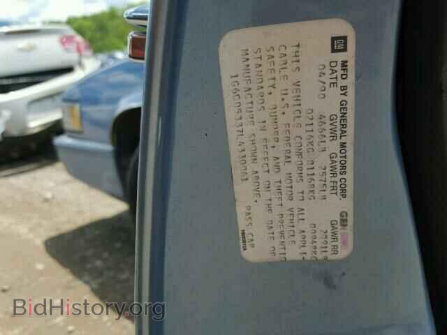 1990 CADILLAC DEVILLE - VIN: 1G6CD5337L4330061 - Фото 10