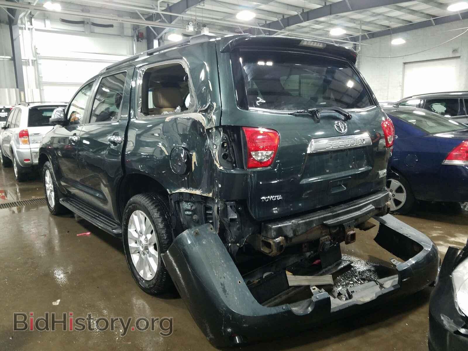 2008 TOYOTA SEQUOIA - VIN: 5TDBY67A48S018917 - Фото 3