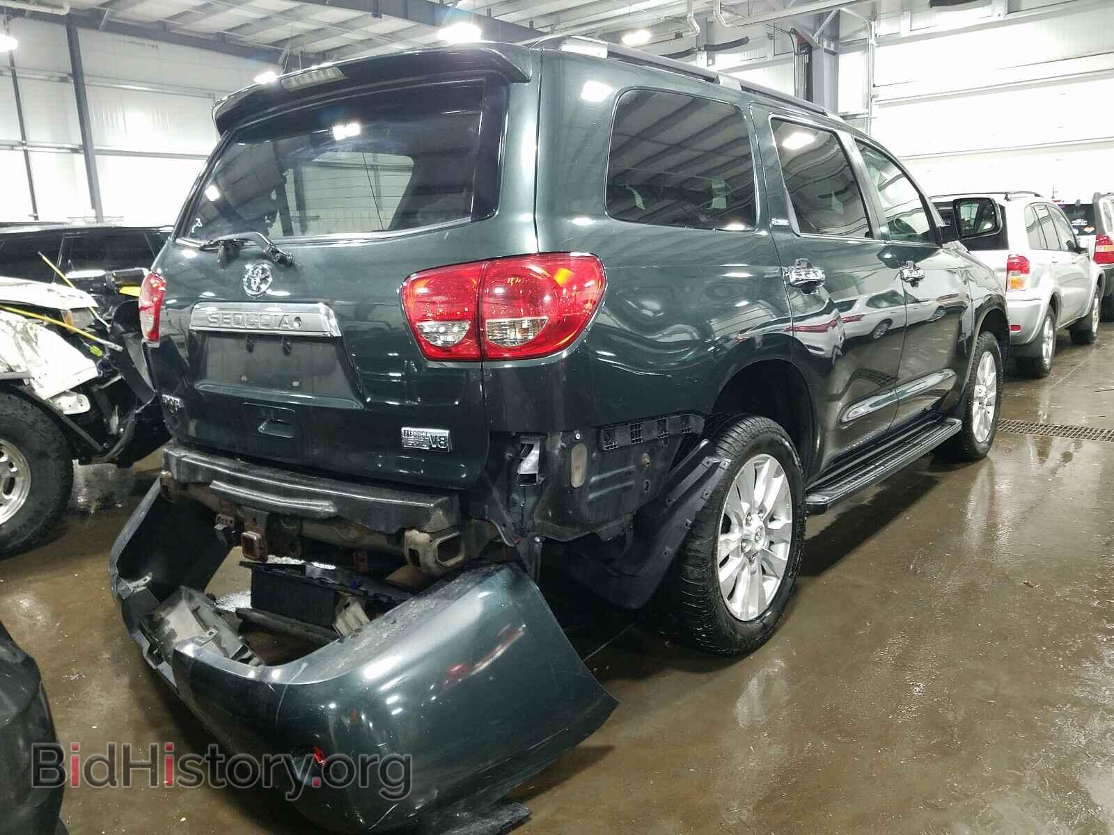 2008 TOYOTA SEQUOIA - VIN: 5TDBY67A48S018917 - Фото 4