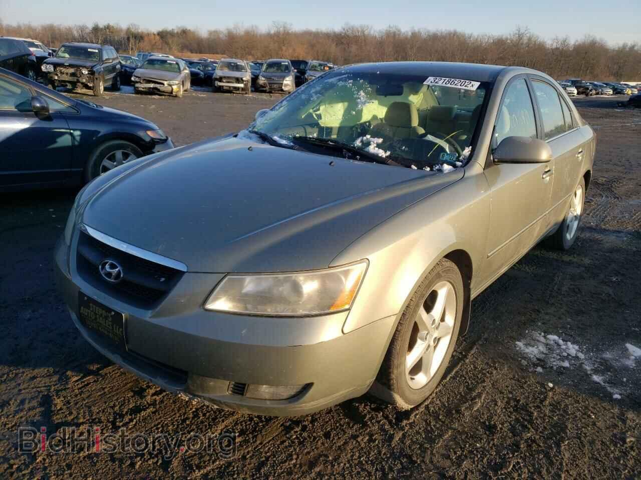 2007 HYUNDAI SONATA - VIN: 5NPEU46F77H268697 - Фото 2