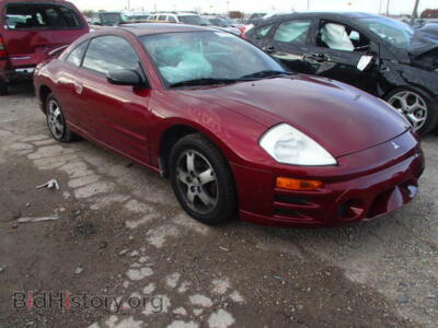 2003 Mitsubishi ECLIPSE Eclipse GS, красный — VIN 4A3AC44G63E197206, Copart