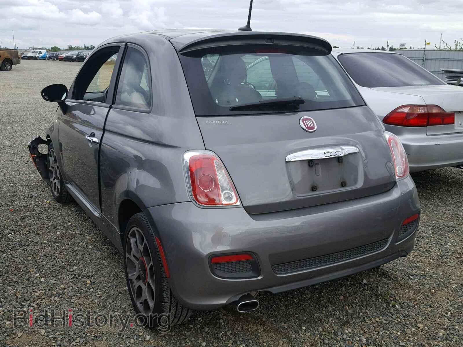 2012 FIAT 500 - VIN: 3C3CFFBR6CT115286 - Фото 3