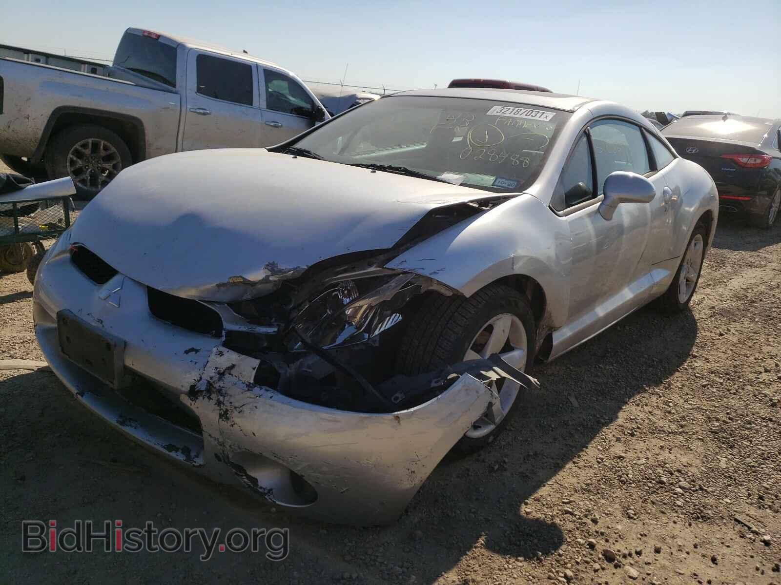 2007 MITSUBISHI ECLIPSE - VIN: 4A3AK24F37E028488 - Photo 2
