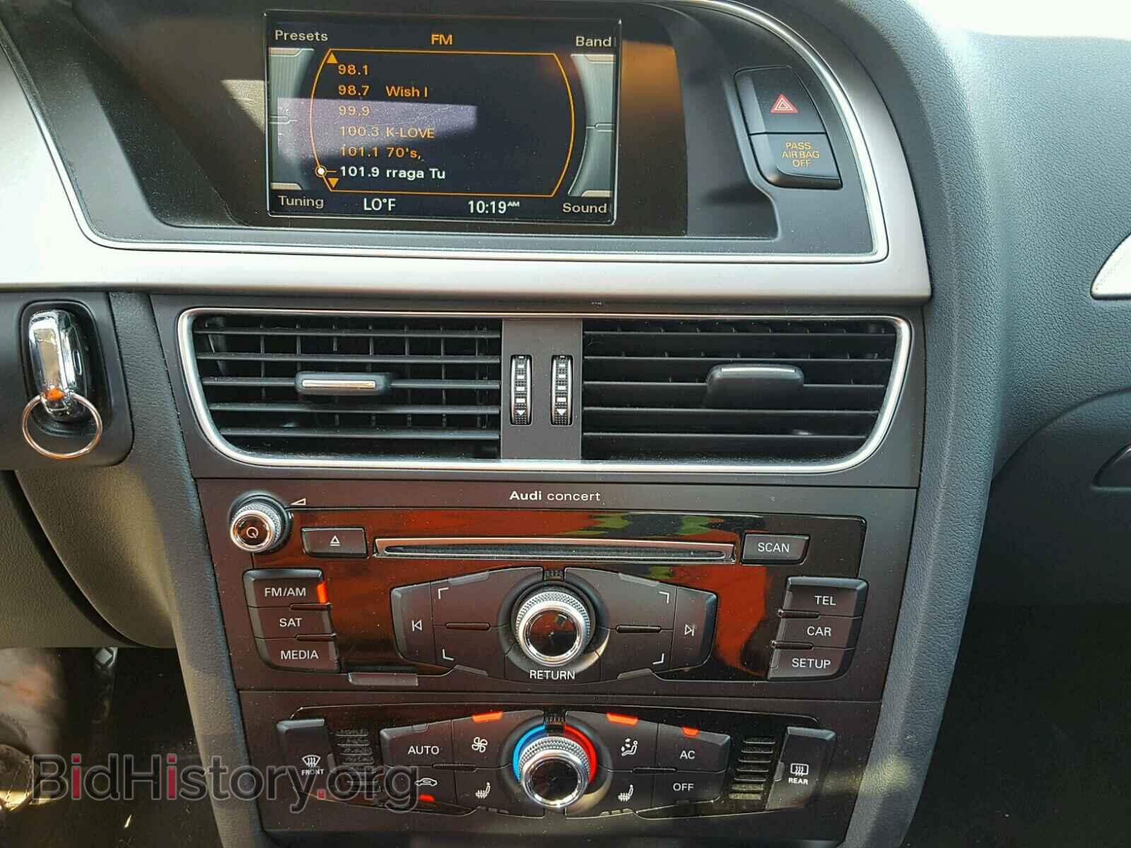 2013 AUDI A4 - VIN: WAUAFAFL8DN036714 - Photo 9
