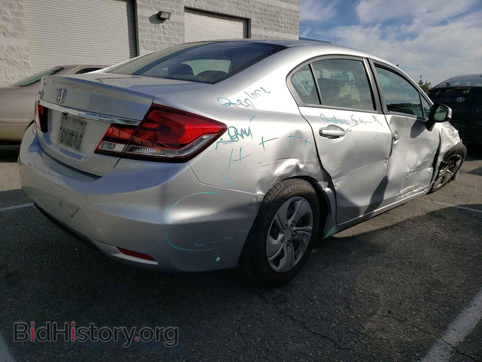2013 HONDA CIVIC - VIN: 19XFB2F53DE291609 - Фото 4