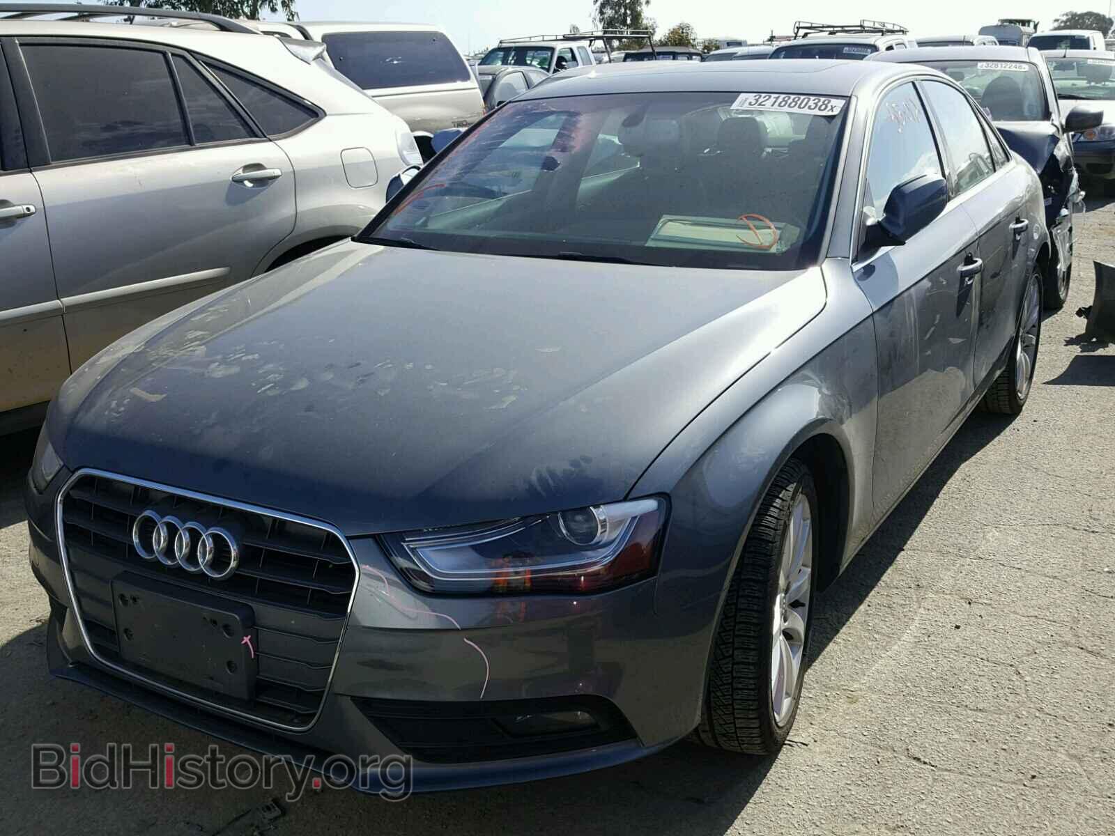2013 AUDI A4 - VIN: WAUEFAFL3DA036922 - Фото 2