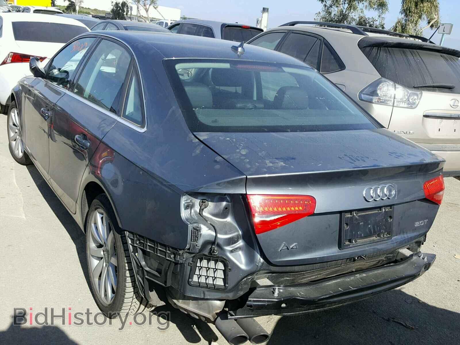 2013 AUDI A4 - VIN: WAUEFAFL3DA036922 - Фото 3