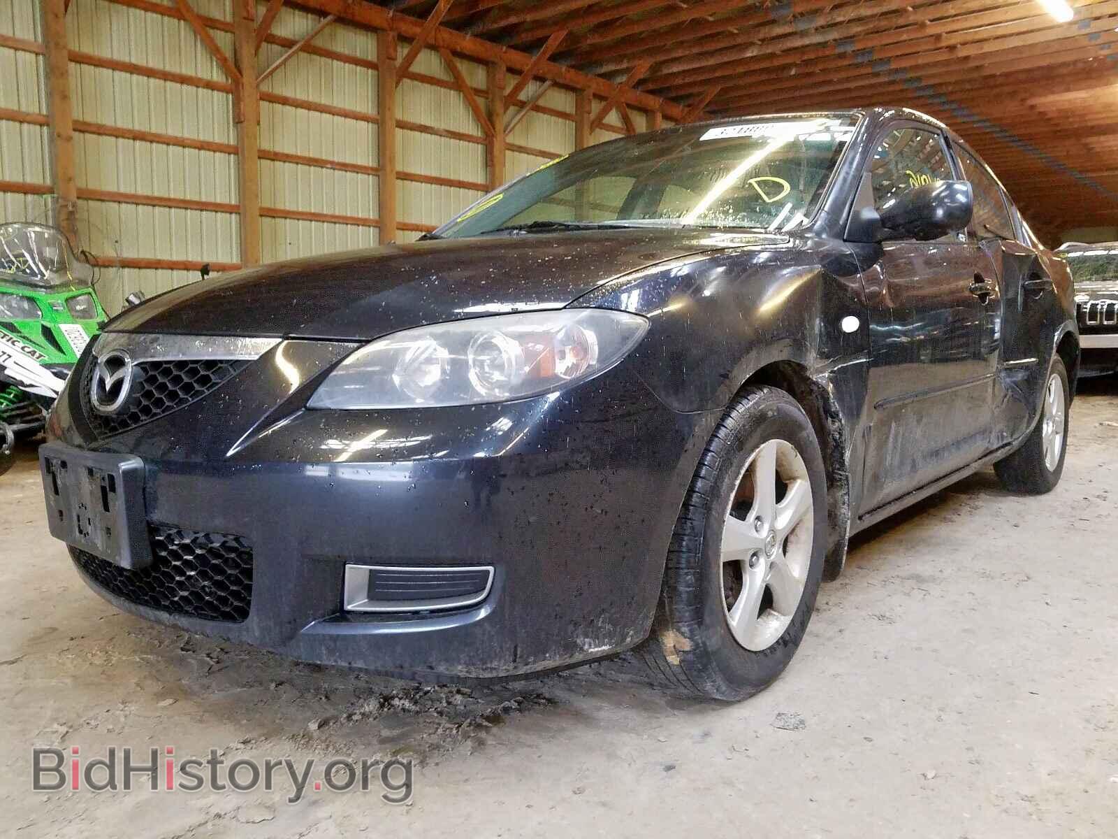 2008 MAZDA 3 - VIN: JM1BK32F181807624 - Фото 2