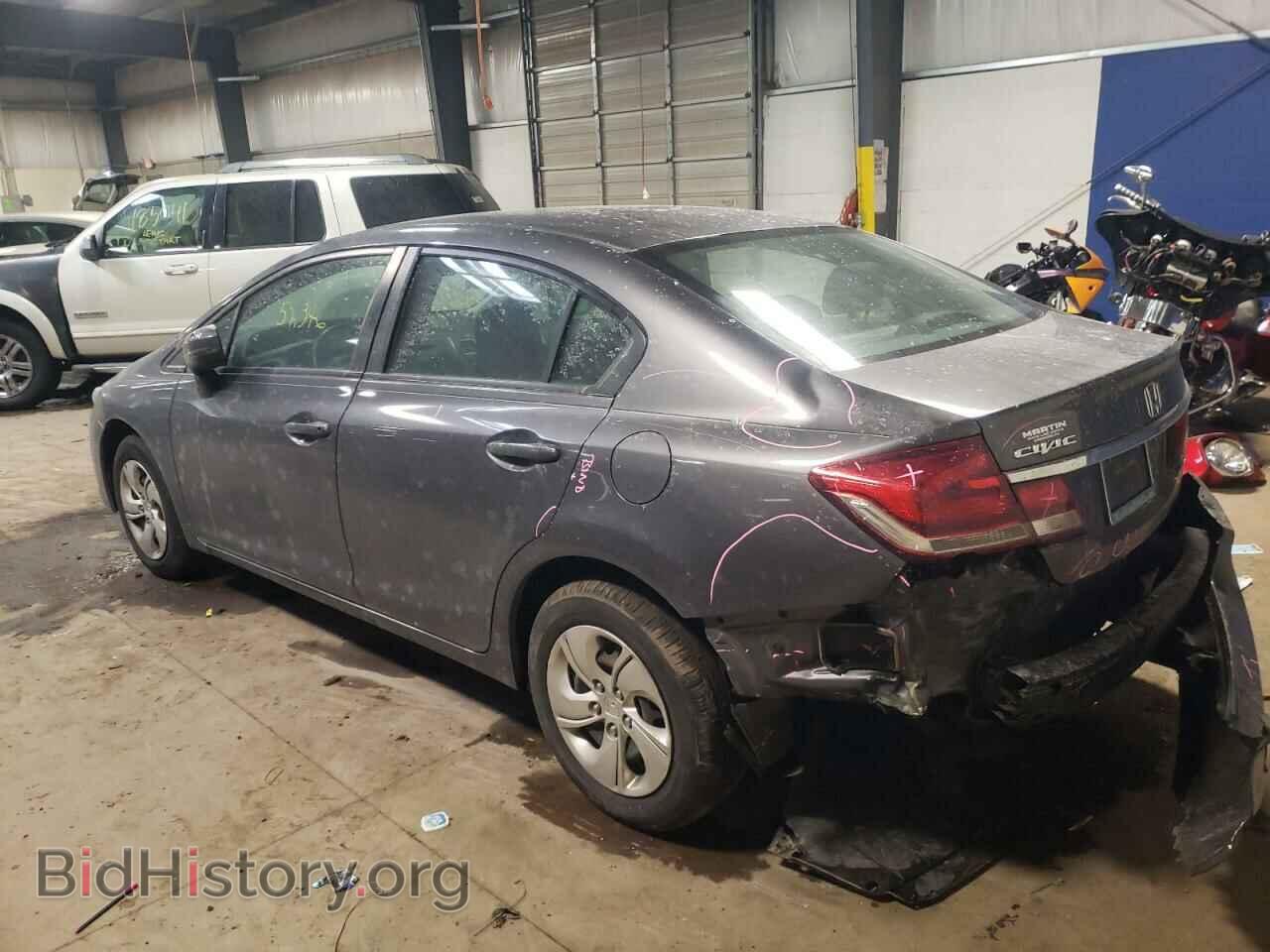 2015 HONDA CIVIC - VIN: 19XFB2F58FE700237 - Фото 3