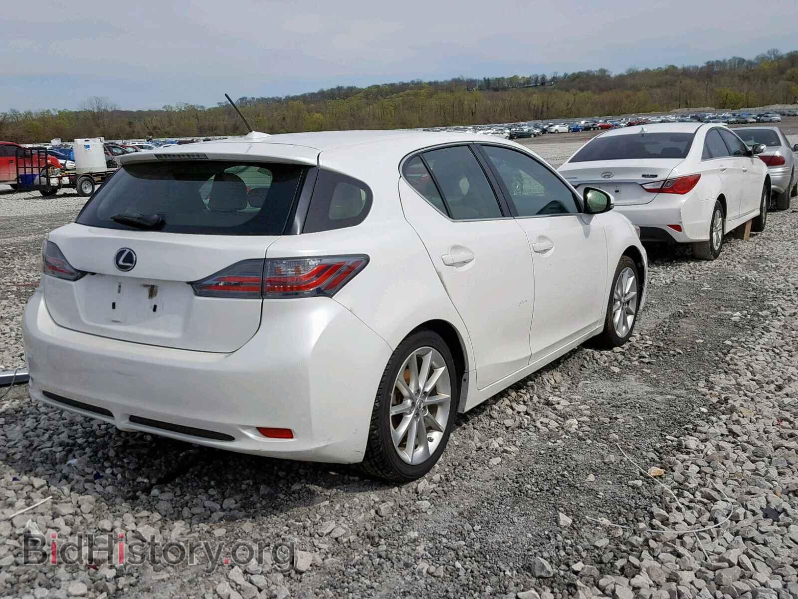 2013 LEXUS CT 200 - VIN: JTHKD5BH5D2124884 - Фото 4