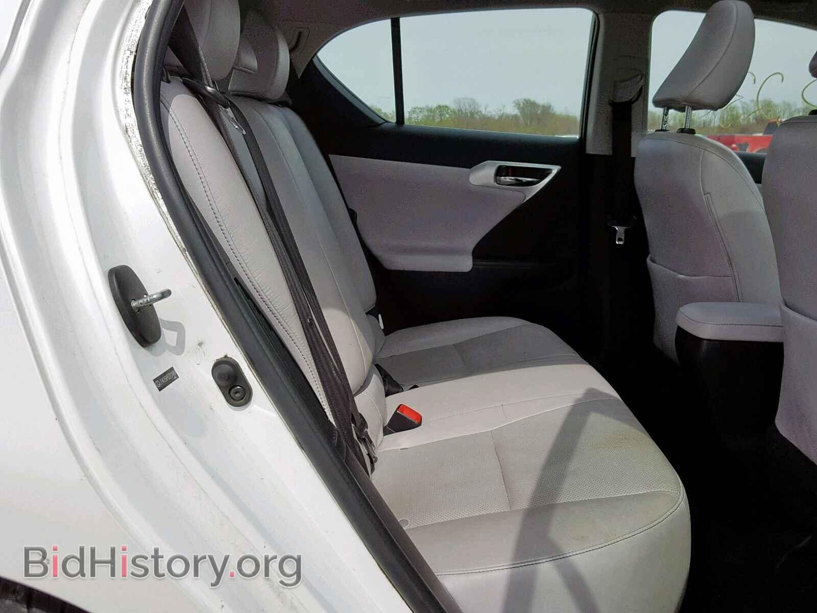 2013 LEXUS CT 200 - VIN: JTHKD5BH5D2124884 - Фото 6
