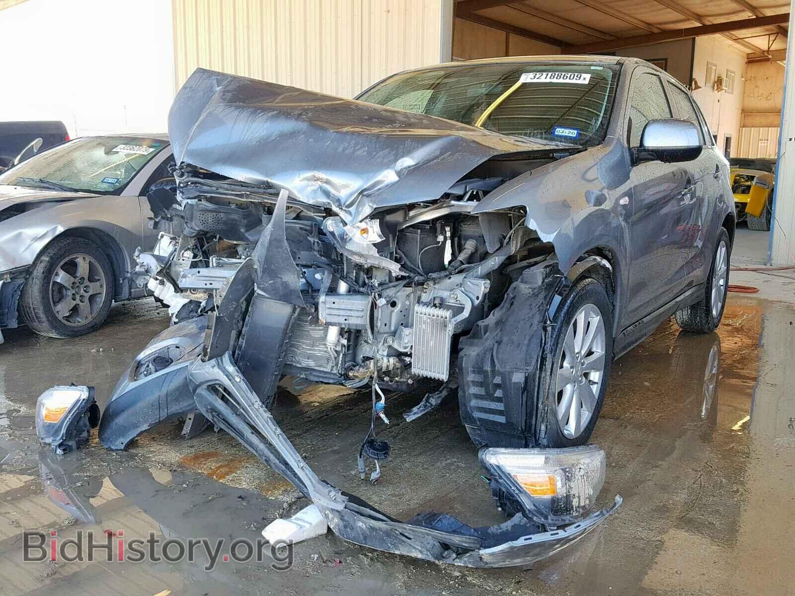 2015 MITSUBISHI OUTLANDER - VIN: 4A4AP3AU9FE058292 - Фото 2