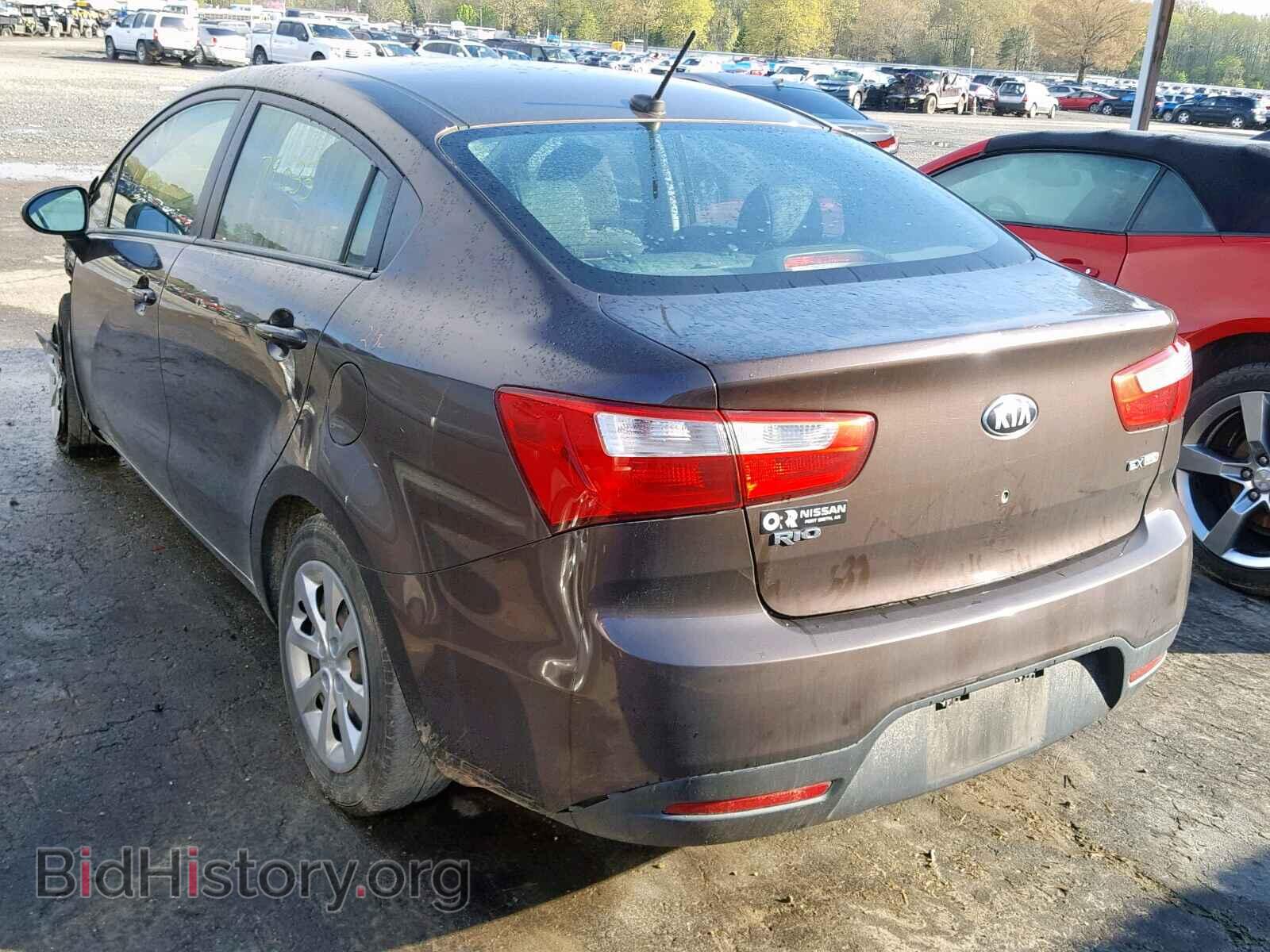 2013 KIA RIO - VIN: KNADN4A36D6134756 - Фото 3