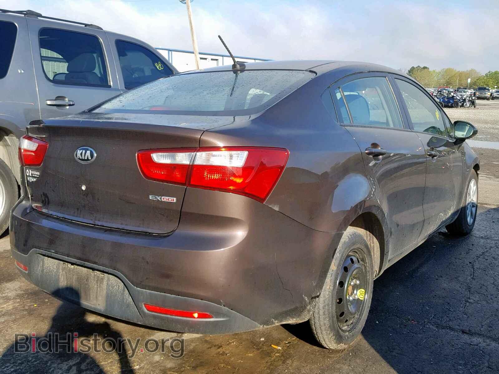 2013 KIA RIO - VIN: KNADN4A36D6134756 - Фото 4