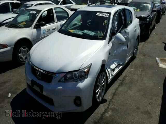 2012 LEXUS CT 200 - VIN: JTHKD5BH4C2106116 - Фото 2