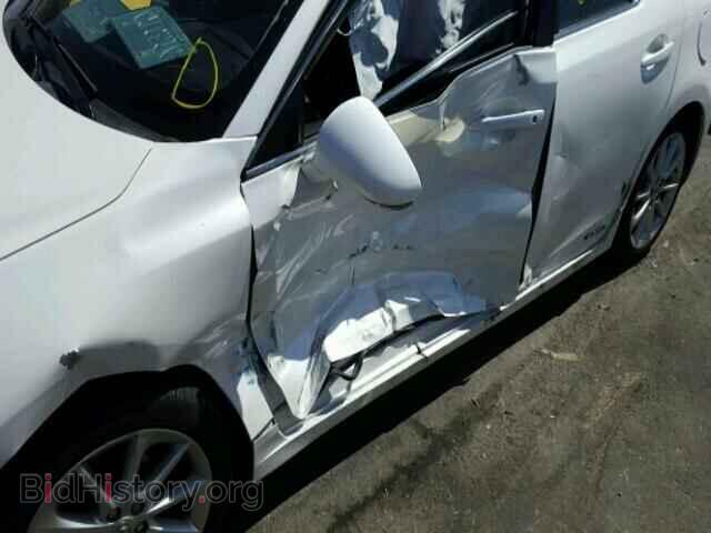 2012 LEXUS CT 200 - VIN: JTHKD5BH4C2106116 - Фото 9