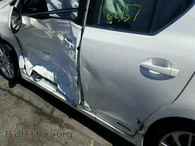 2012 LEXUS CT 200 - VIN: JTHKD5BH4C2106116 - Фото 10