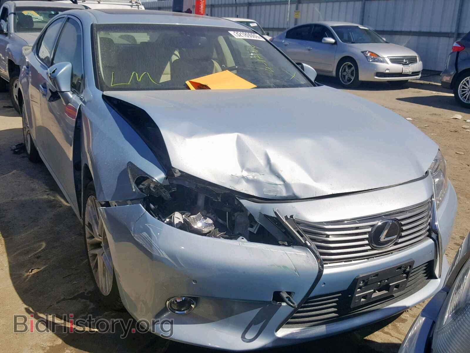Photo JTHBK1GG9D2059892 - LEXUS ES350 2013