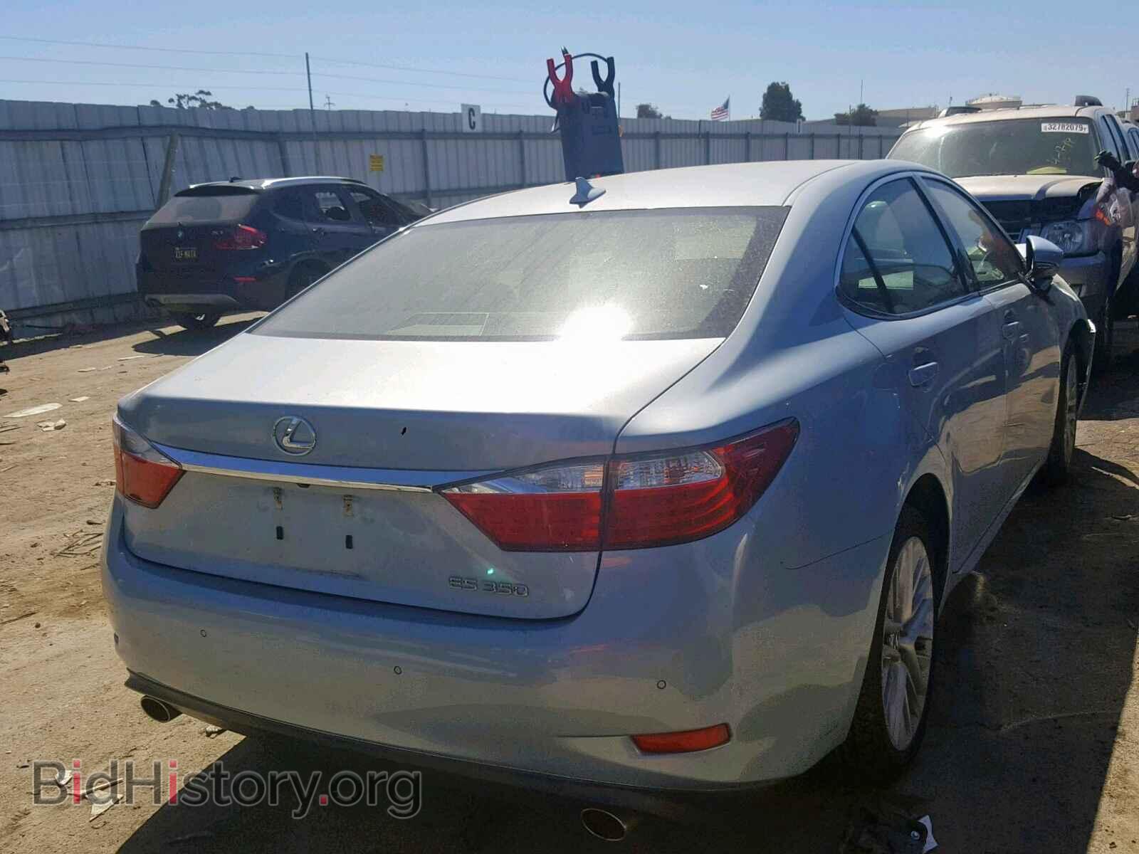 2013 LEXUS ES350 - VIN: JTHBK1GG9D2059892 - Фото 4