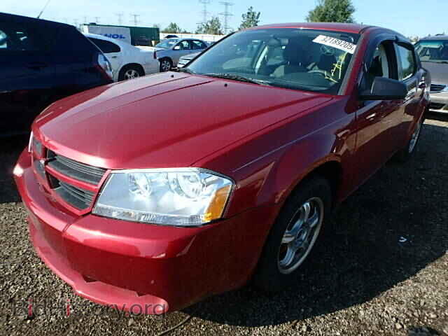 2008 DODGE AVENGER - VIN: 1B3LC46K38N155677 - Фото 2