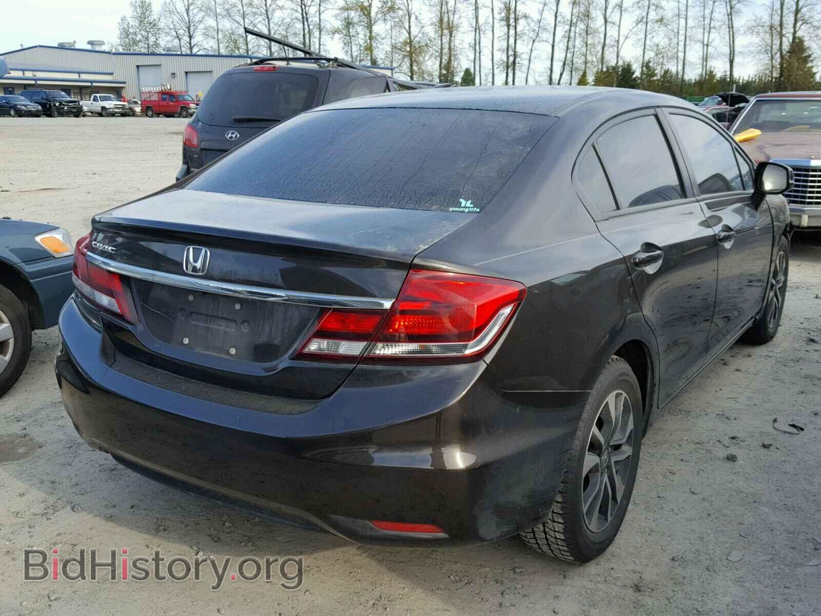2013 HONDA CIVIC - VIN: 19XFB2F80DE270369 - Фото 4