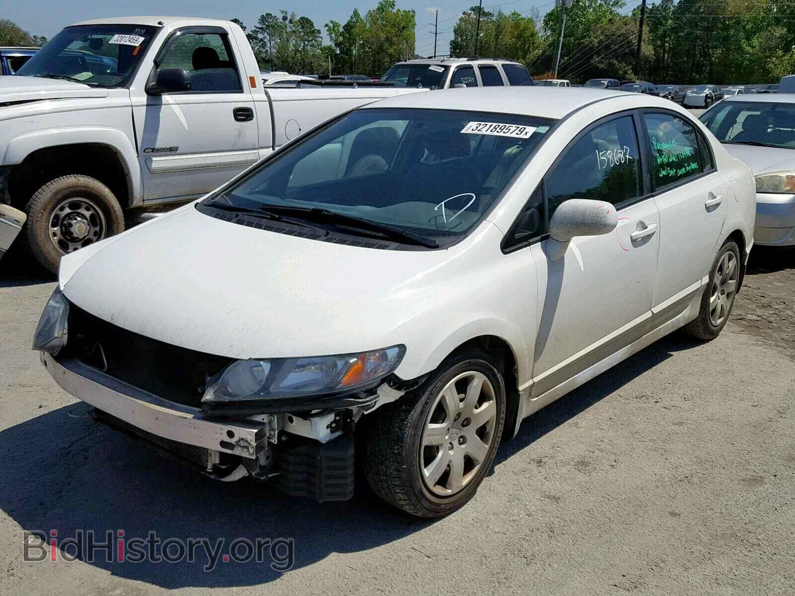 2011 HONDA CIVIC LX - VIN: 19XFA1F54BE016020 - Фото 2