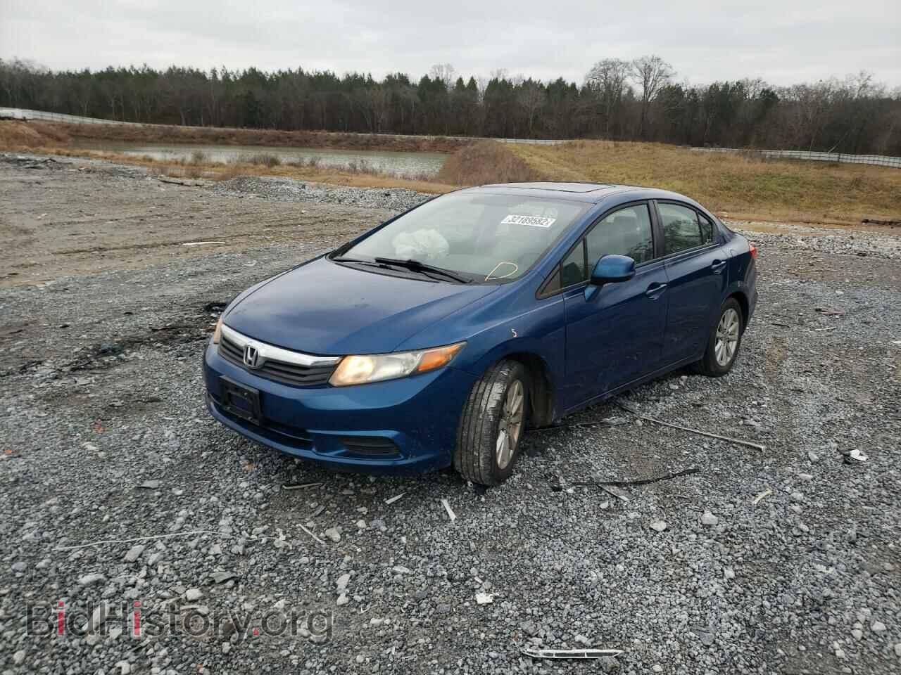 2012 HONDA CIVIC - VIN: 2HGFB2F84CH505683 - Фото 2