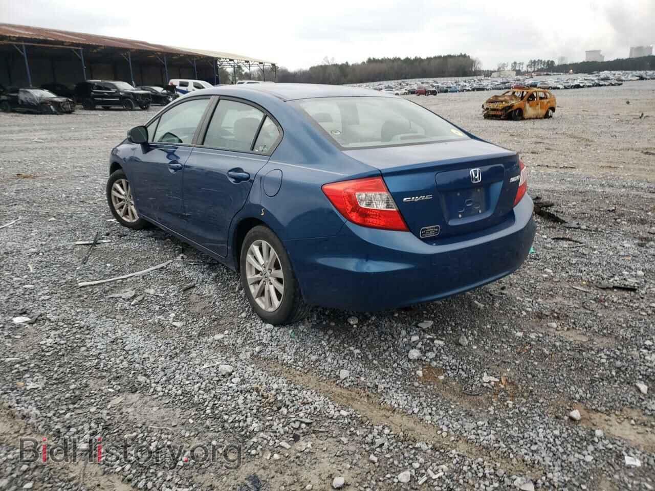 2012 HONDA CIVIC - VIN: 2HGFB2F84CH505683 - Фото 3
