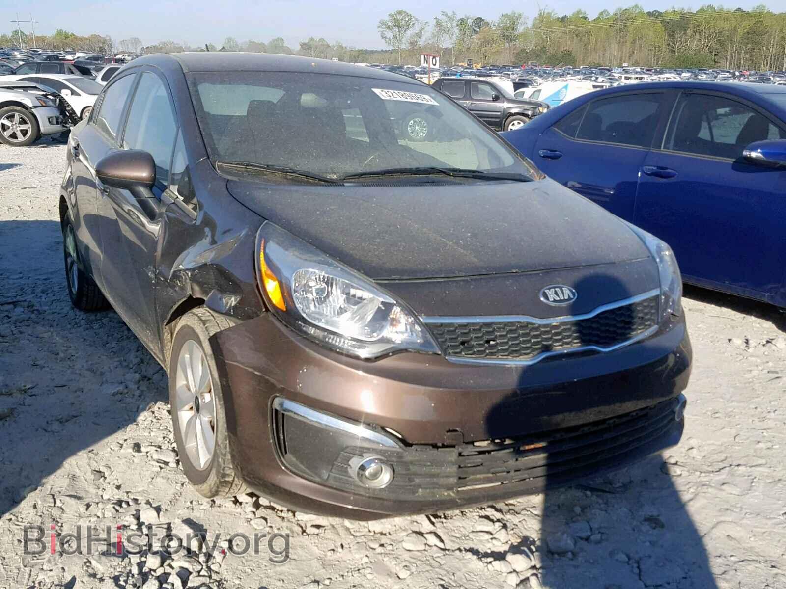 Photo KNADN4A30G6680571 - KIA RIO 2016