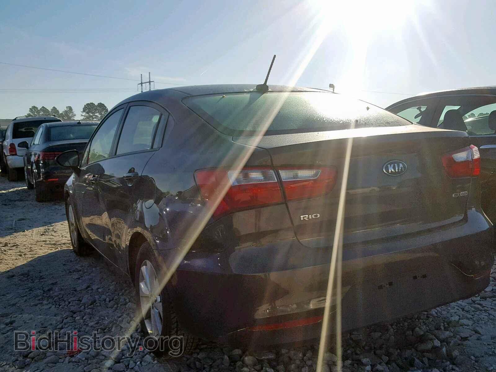 2016 KIA RIO - VIN: KNADN4A30G6680571 - Фото 3